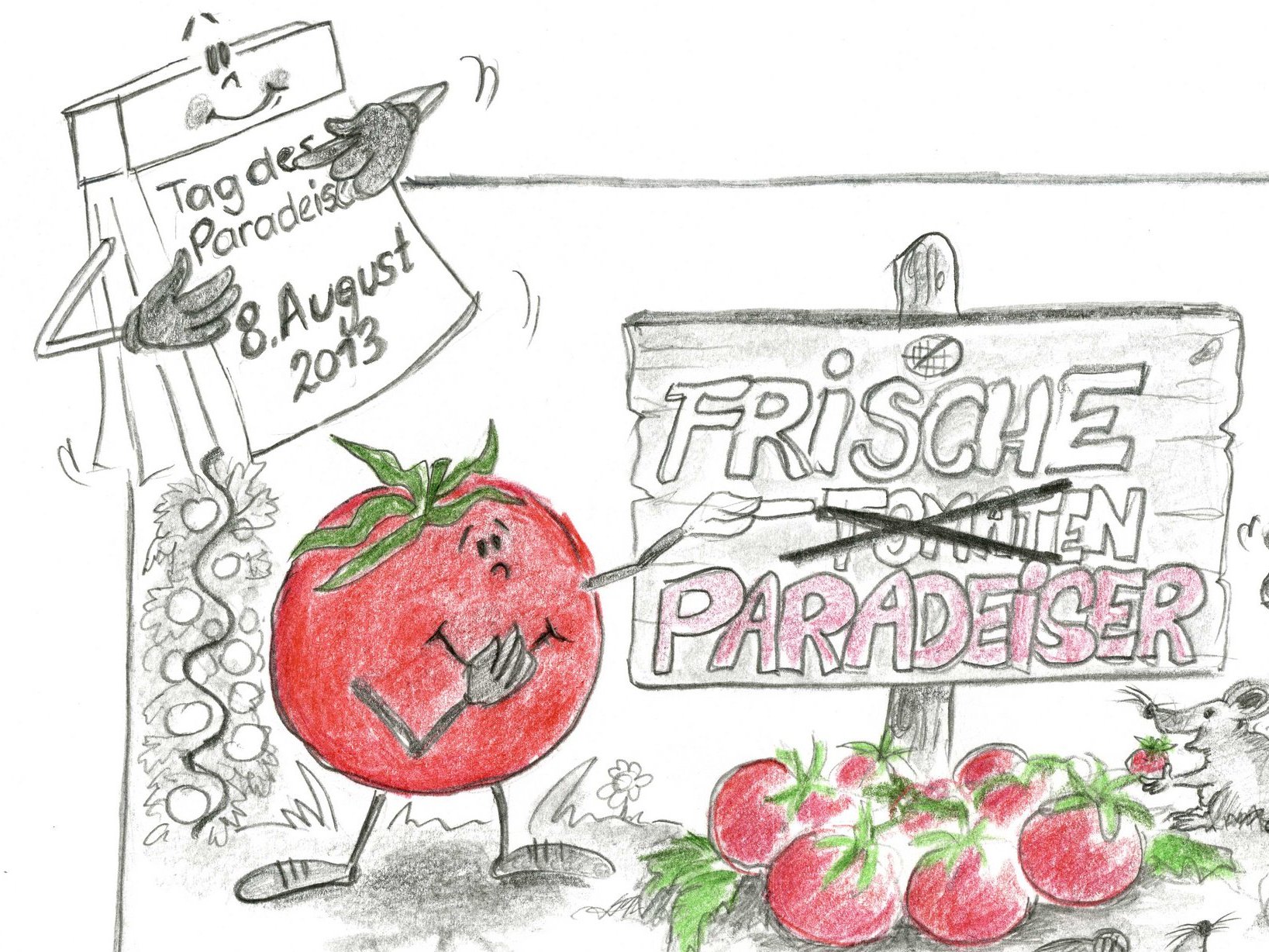 Grafik Tag des Paradeisers