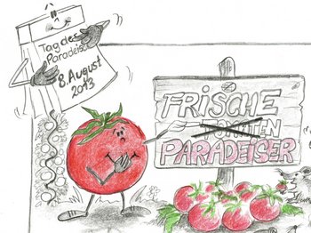 Grafik Tag des Paradeisers