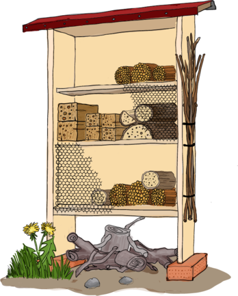 Bauanleitung für ein Insektenhotel