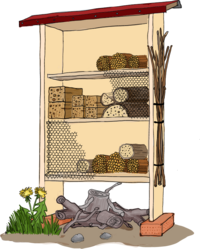 Bauanleitung für ein Insektenhotel