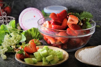 Zutaten für Erdbeermarmelade ©Elisabeth Heidegger/LK Niederösterreich