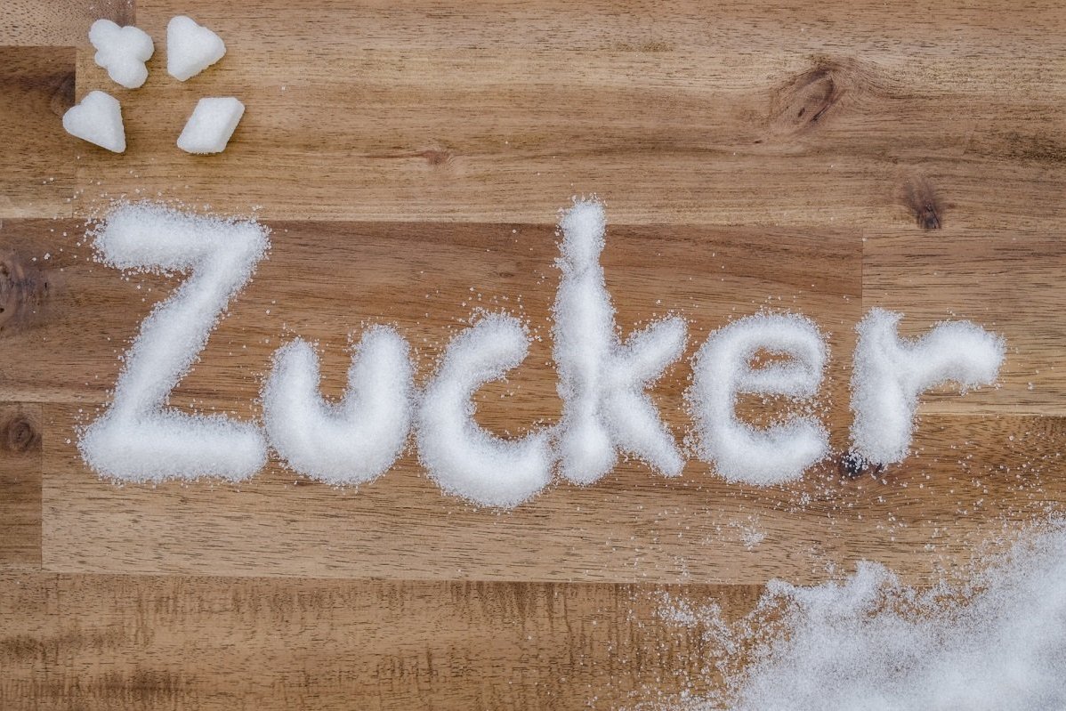 Zucker geschrieben aus Zucker ©pixabay