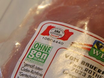 Kennzeichnung von Putenfleisch ©Elisabeth Heidegger/LK Niederösterreich