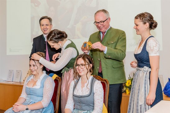 Krönung der Milchhoheiten im Mai 2023