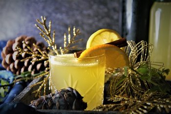 Punsch mit Apfelsaft und Weißwein. ©Elisabeth Heidegger/LK Niederösterreich
