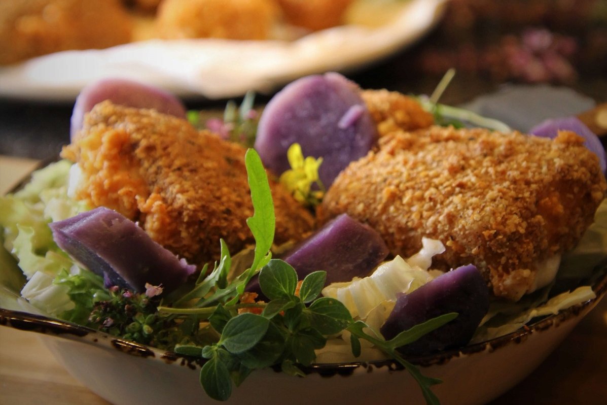 Ziegenkäse im Nussmantel ©Elisabeth Heidegger/LK Niederösterreich