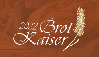 Goldene Ähre mit schwarzem Text Brot-Kaiser