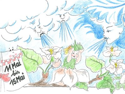 Zeichnung der Eisheiligen