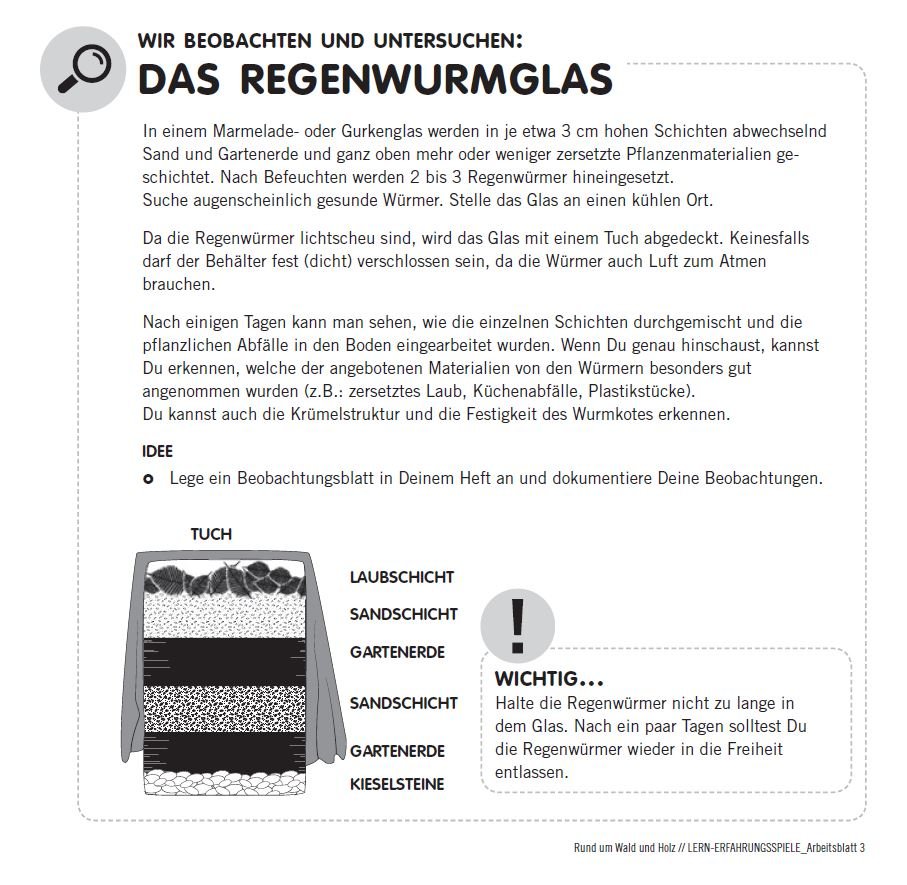 Regenwurmglas