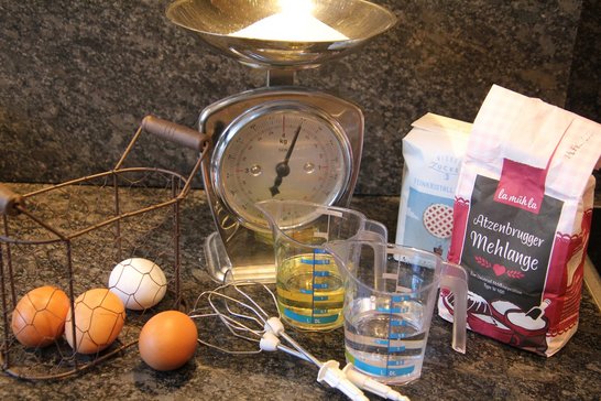 Zutaten für die Erdbeer-Törtchen ©Elisabeth Heidegger/LK Niederösterreich