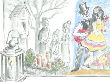 Illustration Allerheiligen