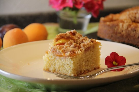Du brauchst eine Idee für die Kaffeejause am Nachmittag? Dann ist der Obstkuchen genau das Richtige: schnell und einfach zubereitet mit besten Zutaten – und einfach ein himmlischer Genuss. ©Elisabeth Heidegger/LK Niederösterreich