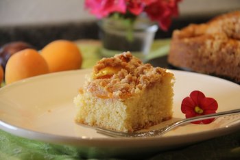 Du brauchst eine Idee für die Kaffeejause am Nachmittag? Dann ist der Obstkuchen genau das Richtige: schnell und einfach zubereitet mit besten Zutaten – und einfach ein himmlischer Genuss. ©Elisabeth Heidegger/LK Niederösterreich