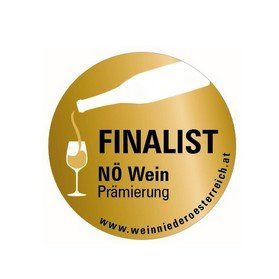 Siegel der "Finalisten": Die besten Weine kommen ins Finale, das sind ca. 170 Weine aus den 22 Kategorien.