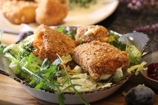 Ziegenkäse im Nussmantel ©Elisabeth Heidegger/LK Niederösterreich