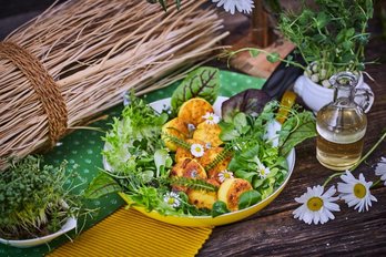 Vegetarischer Salat