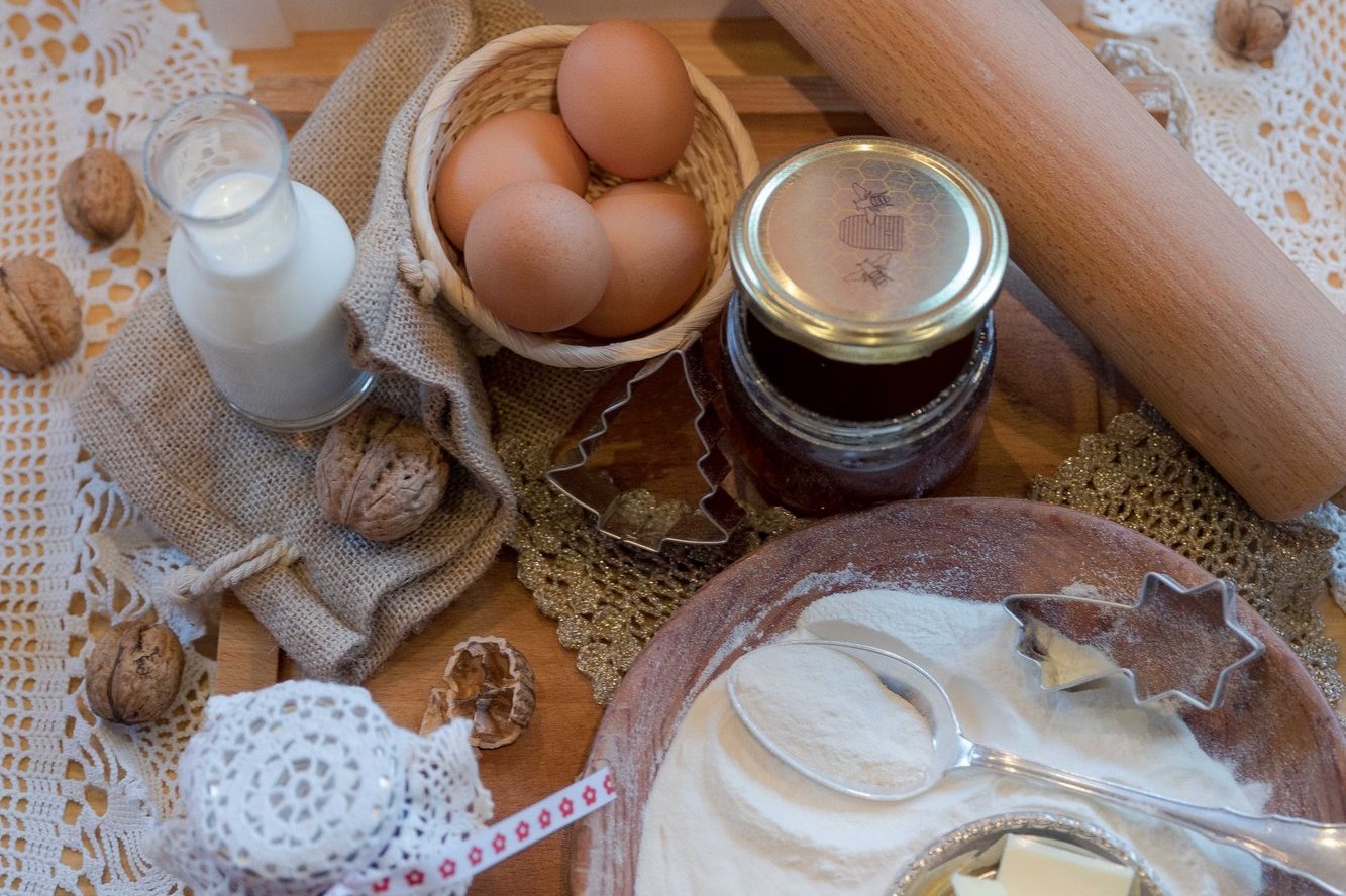 Zutaten für Honig-Lebkuchen ©pixabay