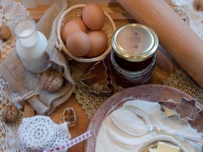 Zutaten für Honig-Lebkuchen ©pixabay