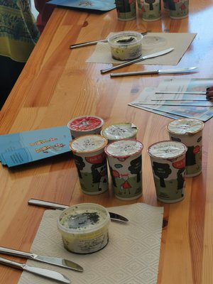 Verkostung von Milch- und Käseprodukten