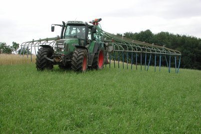 Bodennahe Wirtschaftsdüngerausbringung ©LK Oberösterreich