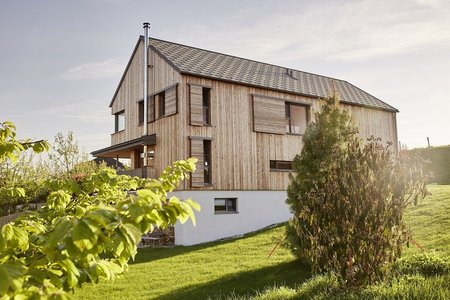 Holzbaupreis 2023 (Anerkennung), Kategorie Wohnbau: Nachhaltiges Vollholzhaus 