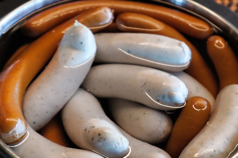 Frankfurter/Wiener Würstchen und Weißwurst