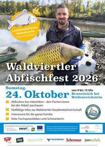 Abfischfest Heidenreichstein 2026 Titelimage