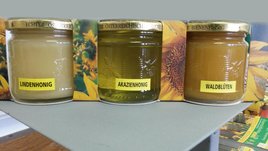 verschiedene Honigarten 