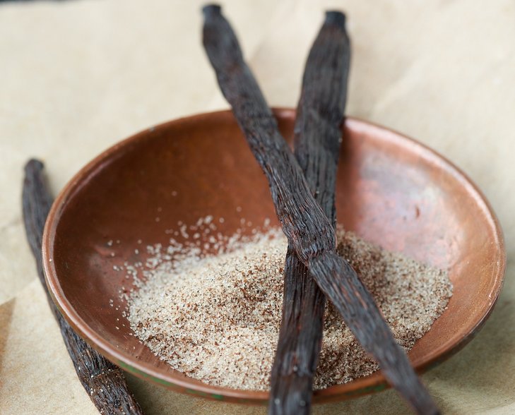 Zucker mit Vanilleschoten ©pixabay