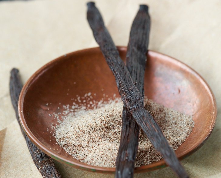 Zucker mit Vanilleschoten ©pixabay