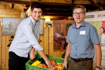 Regional, saisonal und frisch - das sind die Lebensmittel unserer Landwirte. ©RLK GmbH/dielechnerei