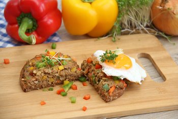 Das Resterlbrot schmeckt gut und ist eine perfekte Verwertung, wenn beim Mittagessen was übrigbleibt.