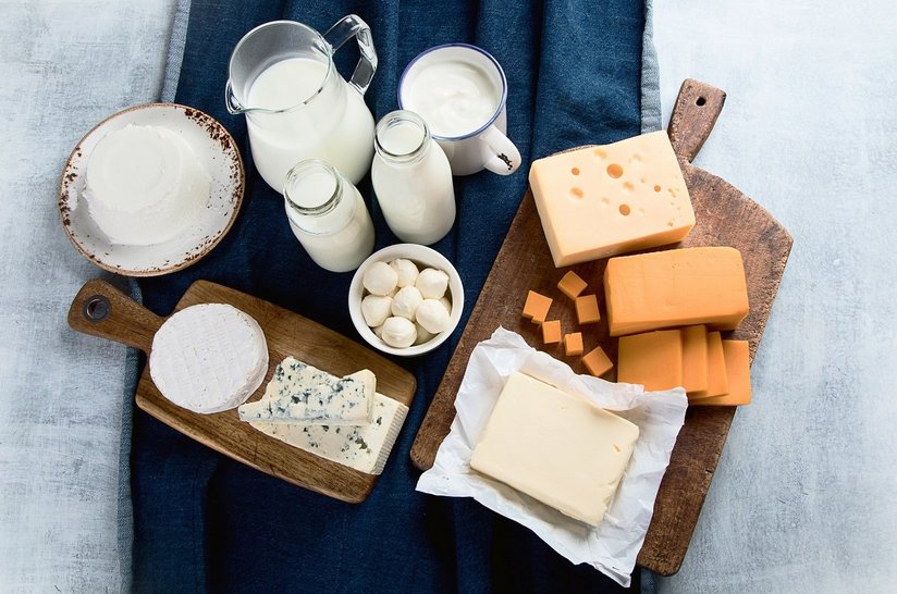 Milch, Käse, Butter und weitere Milchprodukte ©bit24/stock.adobe.com