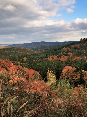Blick über Niederösterreich Richtung Göttweig 