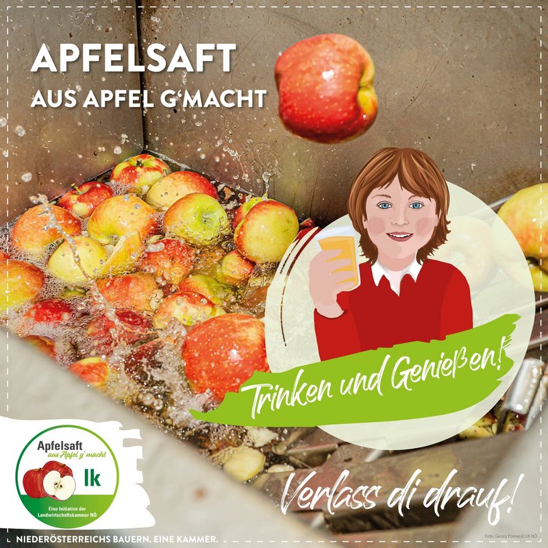 Äpfel in Wasserbad