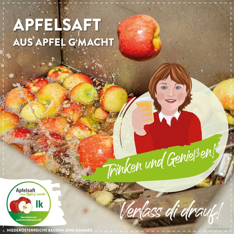 Äpfel in Wasserbad