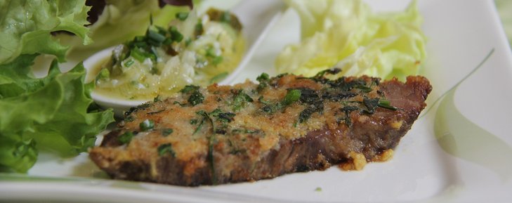 Pikant gekochtes Rindfleisch mit Zwiebelvinaigrette ©Elisabeth Heidegger/LK Niederösterreich
