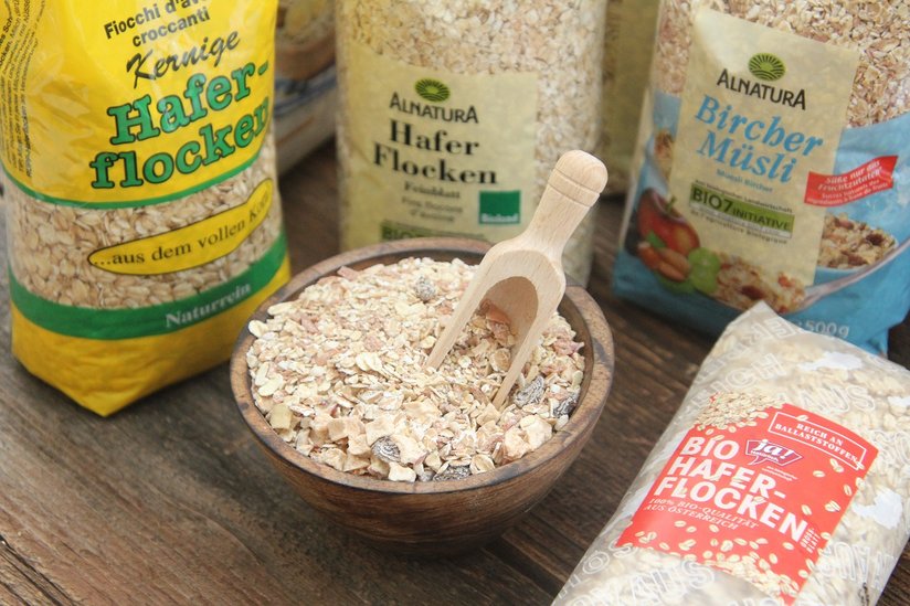 Beim Einkauf von Haferflocken muss man besonders gut auf die Kennzeichnung achten, um ein heimisches Produkt zu erwischen. ©Elisabeth Heidegger/LK Niederösterreich