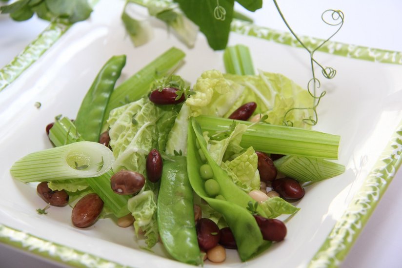 Gemischter Bohnensalat