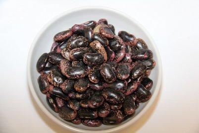 Käferbohne oder Feuerbohne