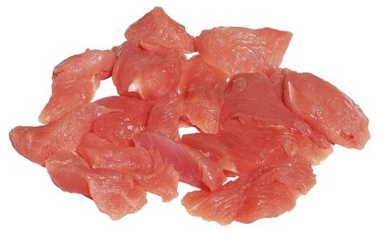 Putenbrust Fleisch hell geschnitten ©AMA Marketing