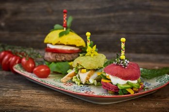 Bunte Burger