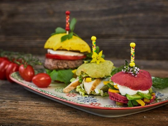 Bunte Burger