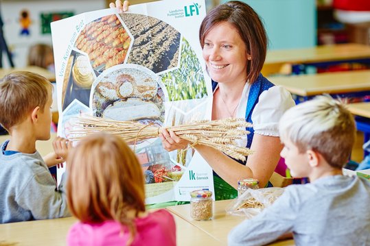 Schulstunde - Der Weg vom Korn zum Brot