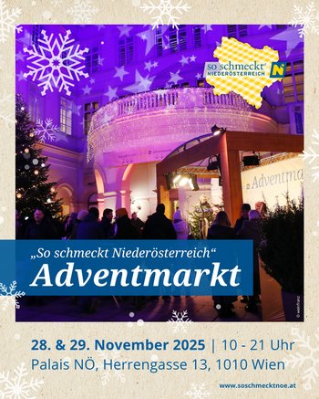 "So schmeckt NÖ"-Adventmarkt Titelimage
