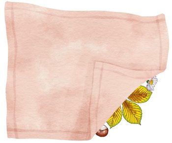 Naturmemospiel Tischtuch mit Naturmaterialien