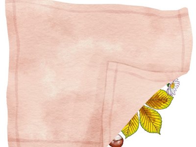 Naturmemospiel Tischtuch mit Naturmaterialien