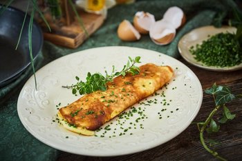Omelette mit Kräutern