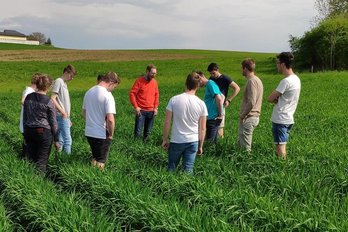 Studieneinheit am Feld