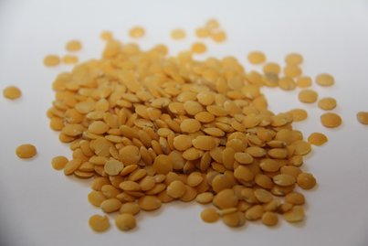 Gelbe Linsen